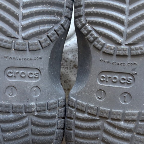 CROCS Kids Glittery Clogs - Silver - Picture 12 of 12